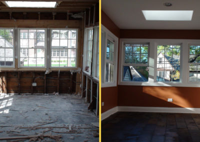 sun room fire repair